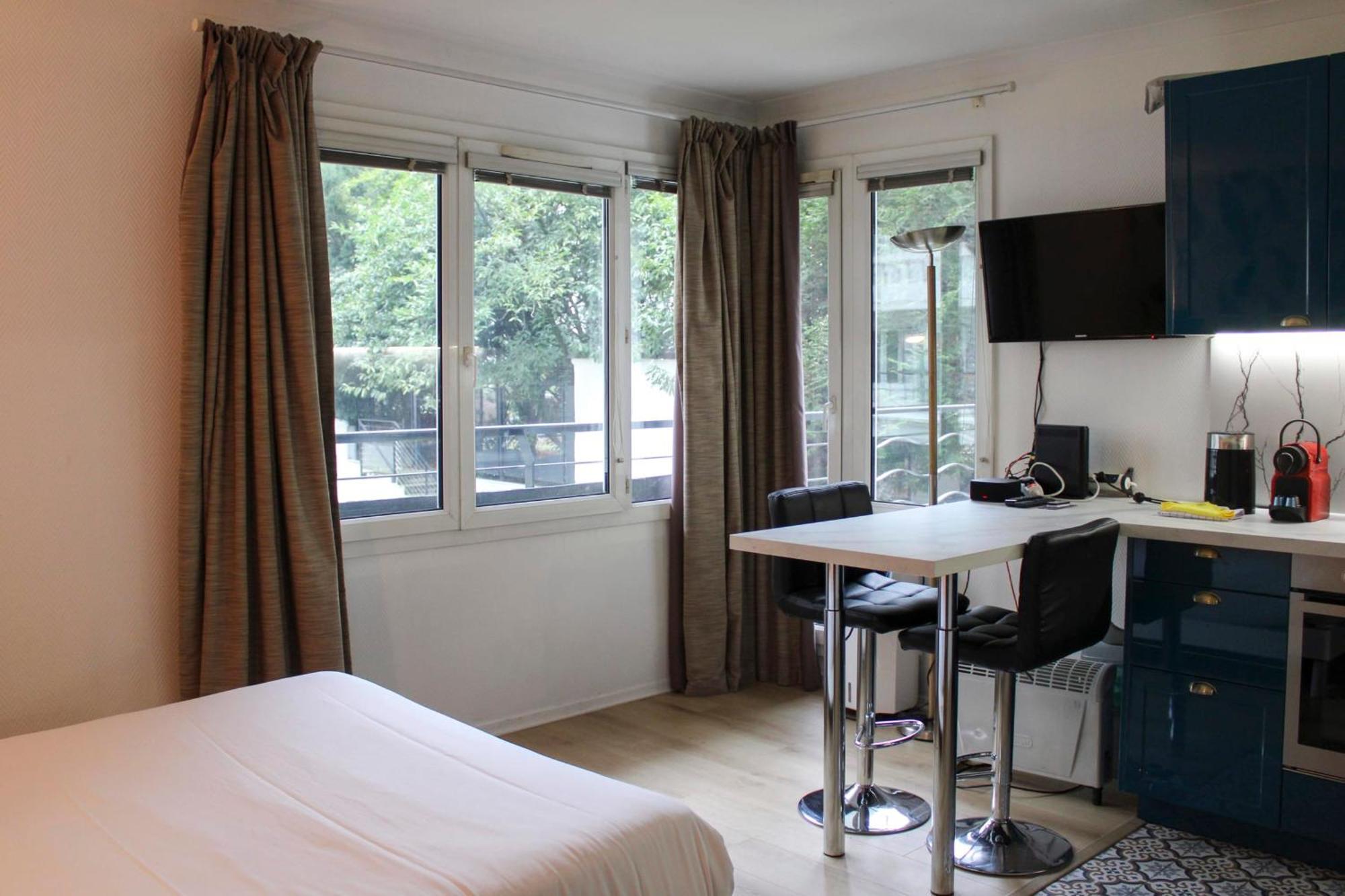 Bright Studio Of 29M With Wifi Near Paris Issy-les-Moulineaux Dış mekan fotoğraf