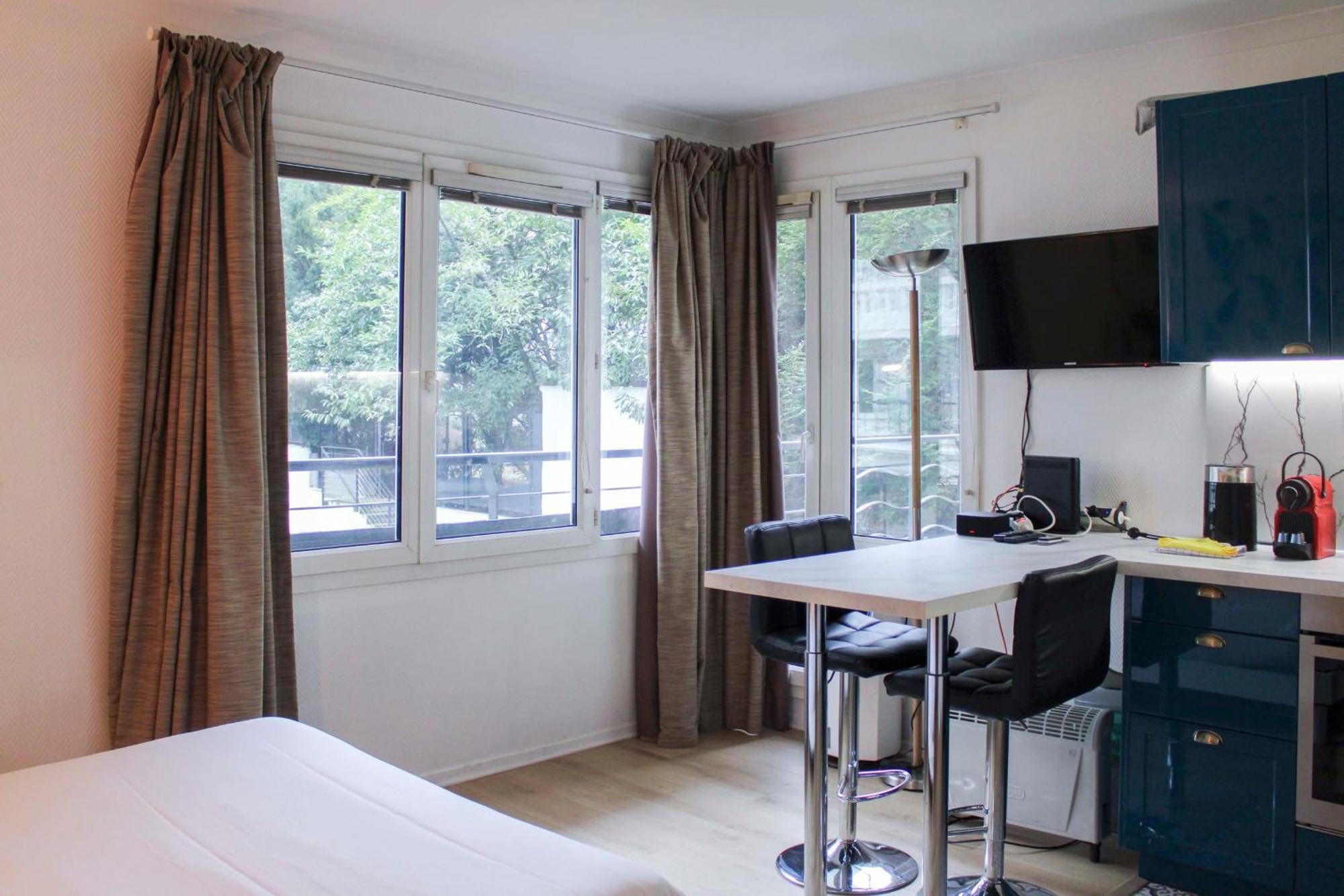 Bright Studio Of 29M With Wifi Near Paris Issy-les-Moulineaux Dış mekan fotoğraf