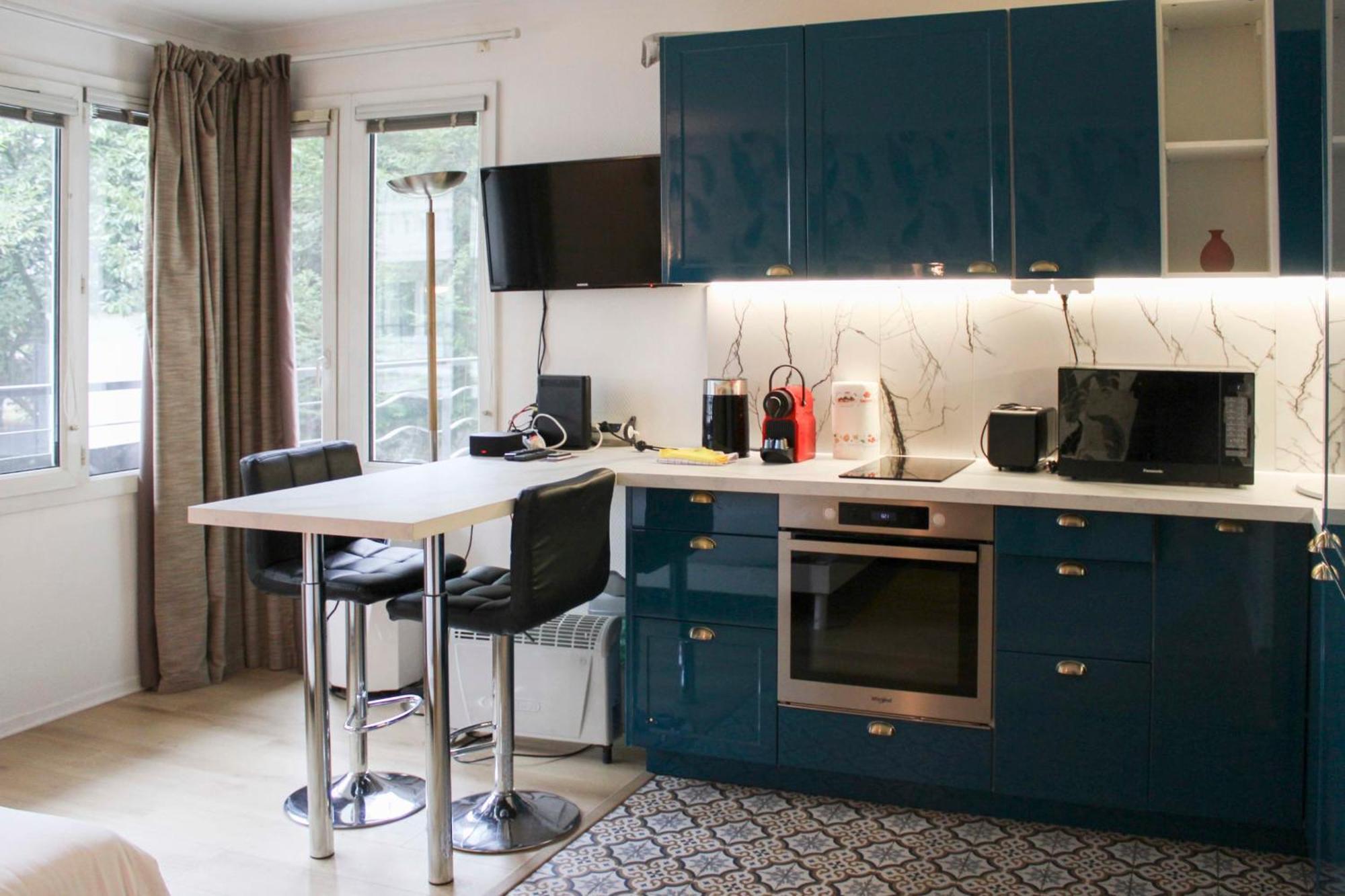 Bright Studio Of 29M With Wifi Near Paris Issy-les-Moulineaux Dış mekan fotoğraf